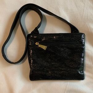 Vintage Marlene Gaines Leather Crossbody Bag